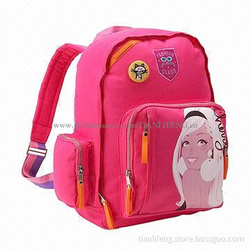 Lovely Leisure Travel Backpack, Made of Polyester